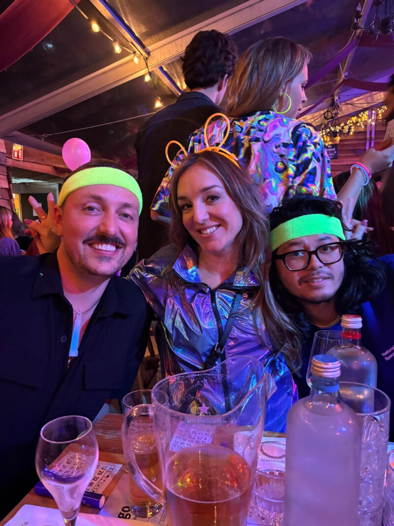 Team uitje apres ski